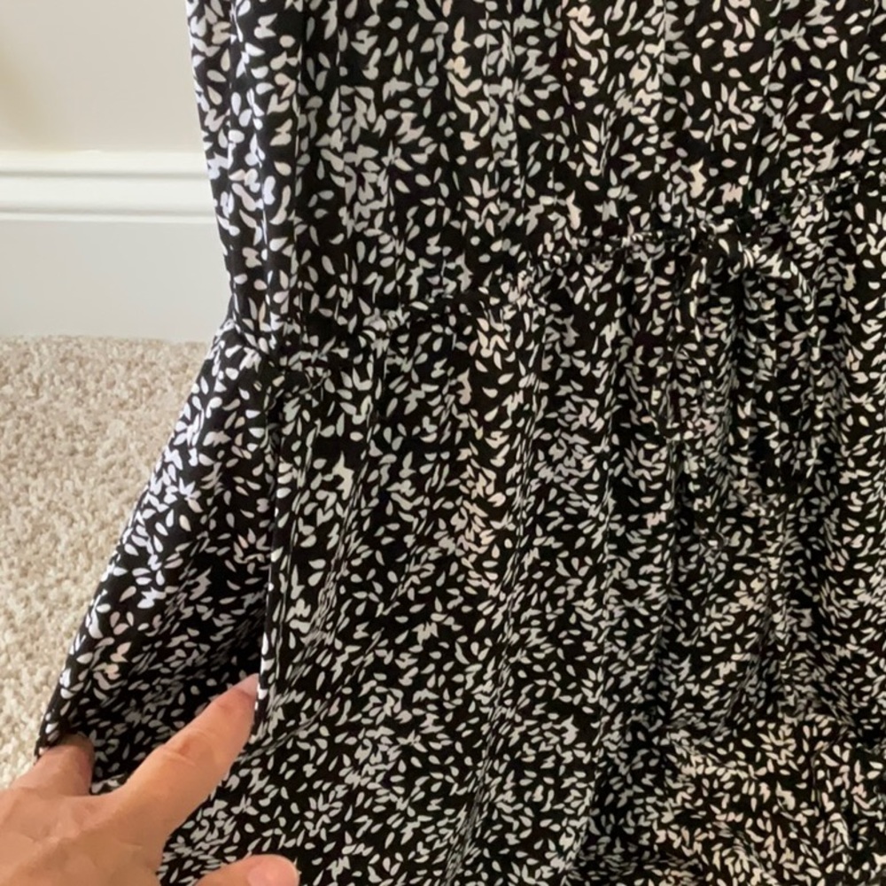 Muse Monochrome Patterned Romper - image 4